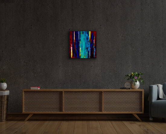 PLEXIGLAS® - 45x45 cm - the Gate of the Parnassus