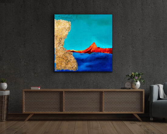Paper print - 90x90 cm - The Legend of Mount Vermion