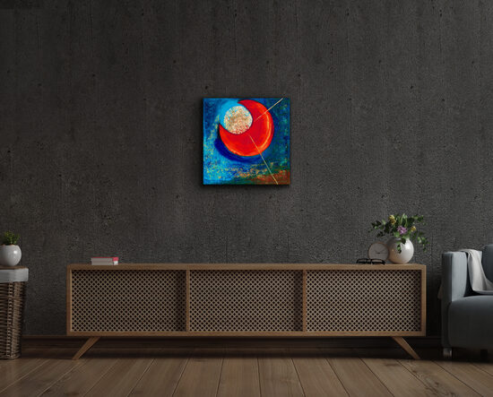 Canvas print - 50x50 cm - The Conception
