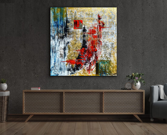 Canvas print - 110x110 cm - The Fruit