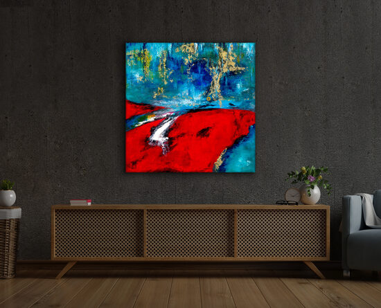 Paper print - 90x90 cm - The Victory 