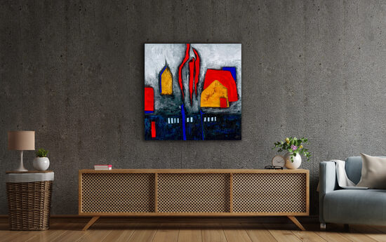 PLEXIGLAS® - 100x100 cm - The Third Temple