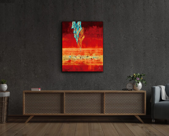 Canvas print - 90x70 cm - The Prophecy