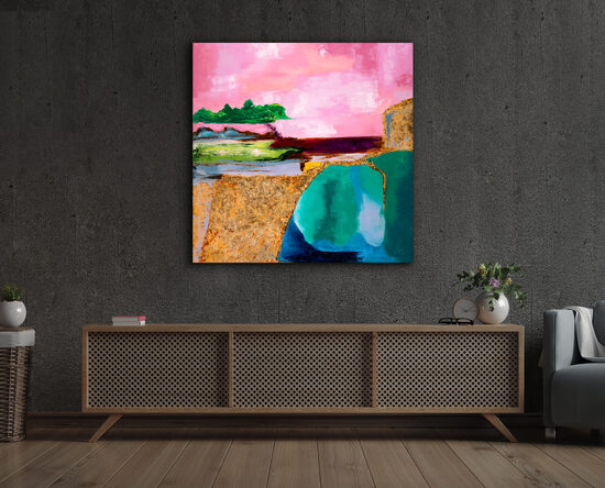 PLEXIGLAS® - 90x90 cm - The Peculiar Marriage