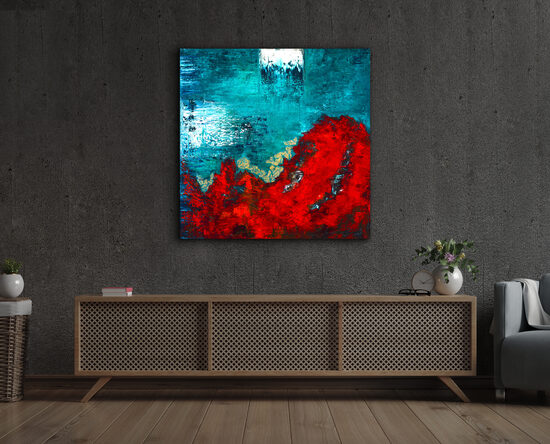 PLEXIGLAS® - 90x90 cm - The Beginning