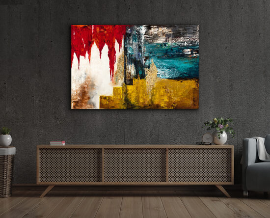 Paper print - 79x120 cm - The Day