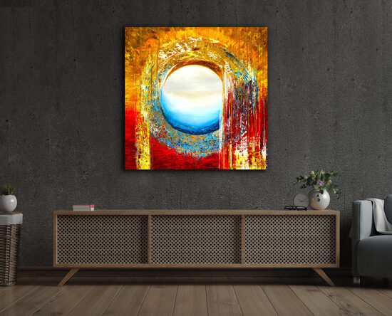 Paper print - 90x90 cm - The Birth