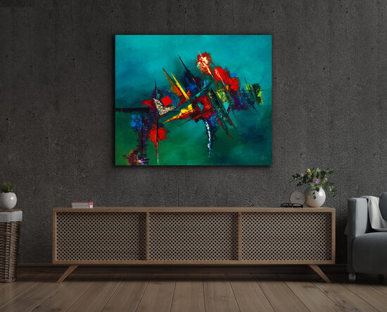 Paper print - 90x108 cm - The Secret Promise