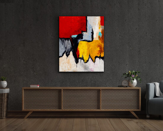 Paper print - 90x73 cm - The Pilgrimage