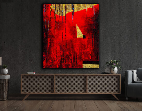 Plexikép (PLEXIGLAS®) - 120x105 cm - A kísértés