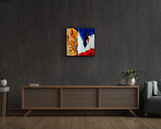 PLEXIGLAS® - 45x45 cm - Alexander in Gordium