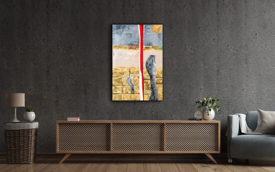 PLEXIGLAS® - 110x70 cm - The Judgment - The King of the Jews Before Pontius Pilate