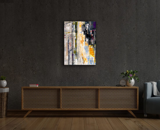 Canvas print - 72x54 cm - Stairs of the Acropolis