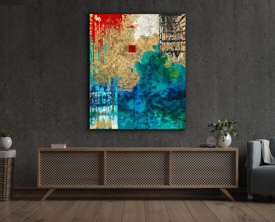 Paper print - 108x90 cm - The Donation