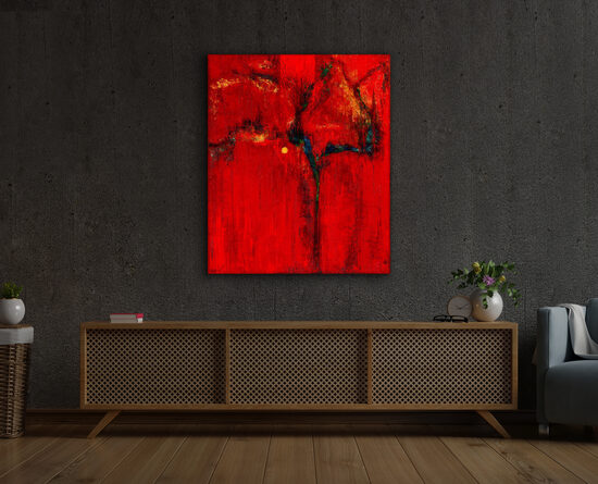 Paper print - 108x90 cm - The Present