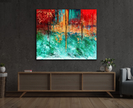 PLEXIGLAS® - 90x108 cm - The First Golden Age