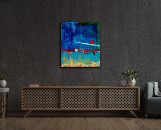 Plexikép (PLEXIGLAS®) - 72x63 cm - Az elvesztett királyság