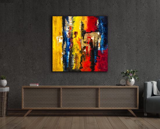 PLEXIGLAS® - 90x90 cm - Origins - From Altamira to the Bourbons