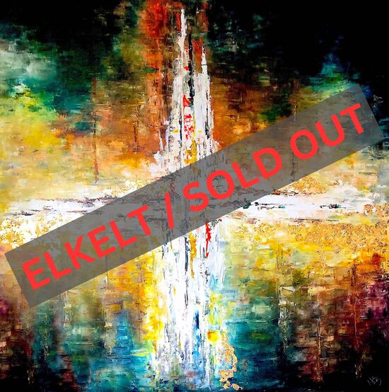 Plexikép (PLEXIGLAS®) - 100x100 cm - Az Idő eleje