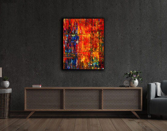 Papírnyomat - 90x72 cm - Az ígéret földjén