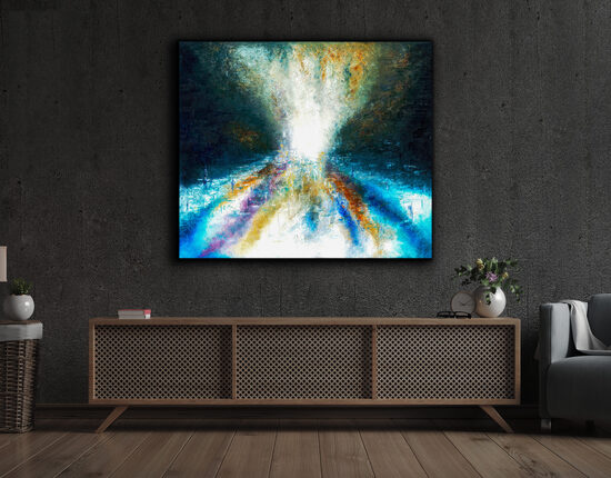 Plexikép (PLEXIGLAS®) - 108x125 cm - Az első nap