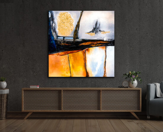 Vászonnyomat - 110x110 cm - Fiamnak, Rómanosznak