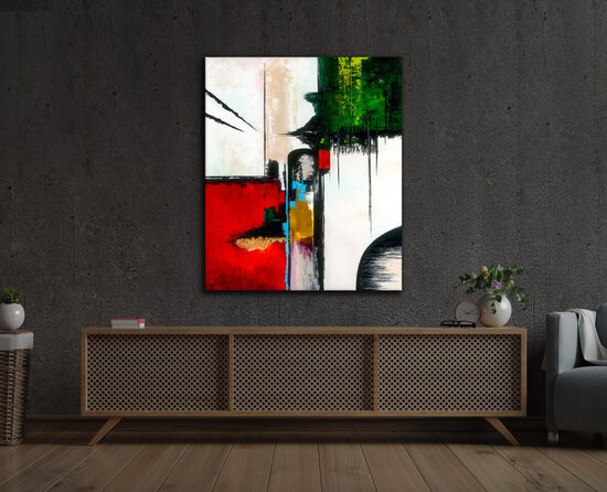 Canvas print - 108x90 cm - Hypodrom