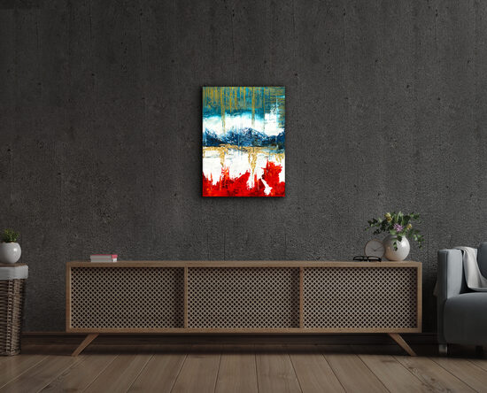 Canvas print - 66x47 cm - Raid on Cadíz