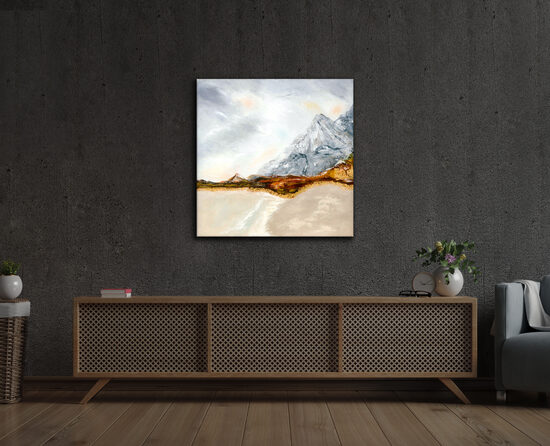 Canvas print - 70x70 cm - In the Land of Saints IV.