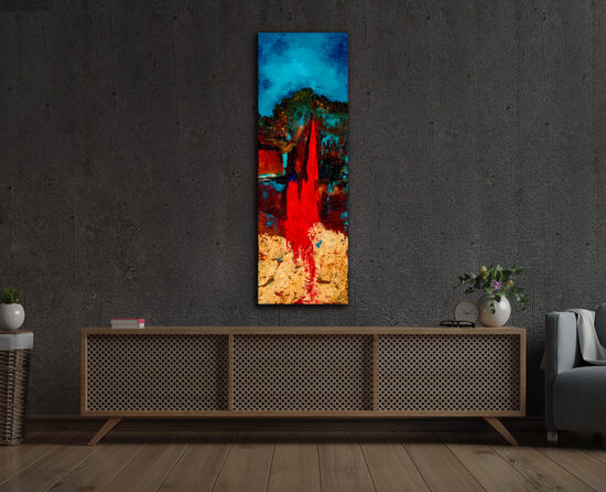 Paper print - 142x47 cm - Testament