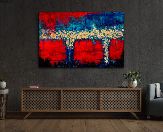 Canvas print - 79x120 cm - The Breakthrough