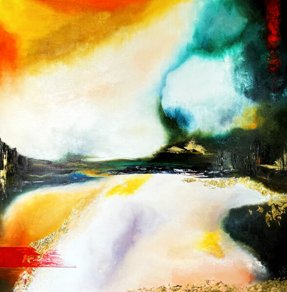 Az elrejtett város - 90x90 cm