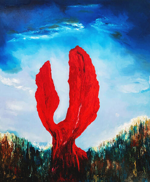 A jelkép  -  110x90 cm