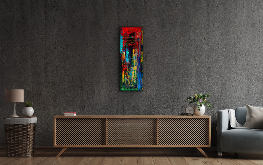 Canvas print - Atrium Vestae - 83x30 cm