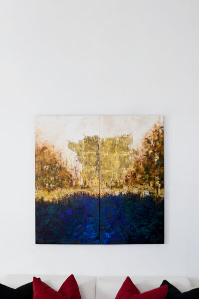 Canvas print - Gate of Istar (diptych) - 2x100x50 cm
