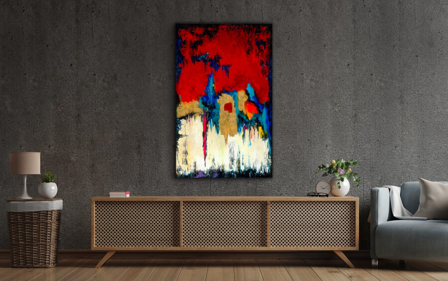 Canvas print - Fire Consecration - Mars Vigilia! - 145x90 cm