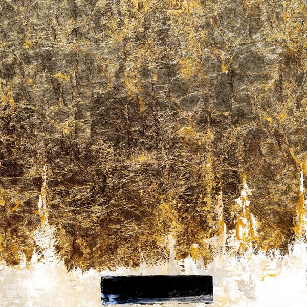 The Legend of Darius - 90x60 cm (oil-gold-canvas)