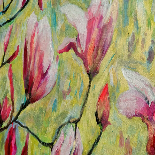 Pink Magnolias - detail photo