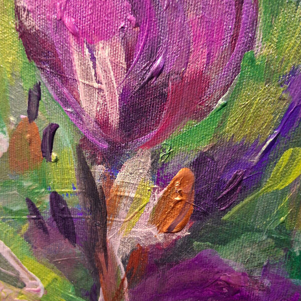 Irises - detail photo