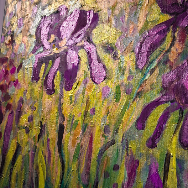 Irises - detail photo