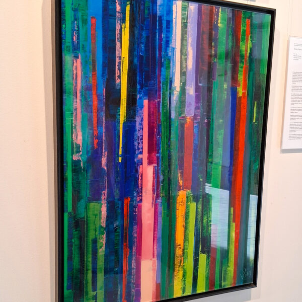 Geometrical Rainbow plexiglas picture AP