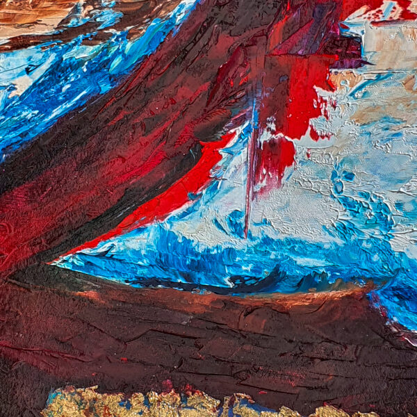 "...seguiré adelante hasta que quien me guía me detenga!" - foto de detalle