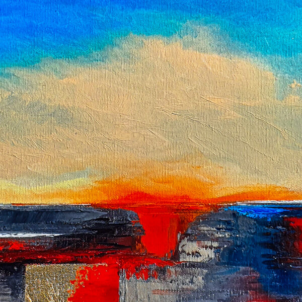 "Donde las aguas se encuentran con el cielo..." - foto de detalle