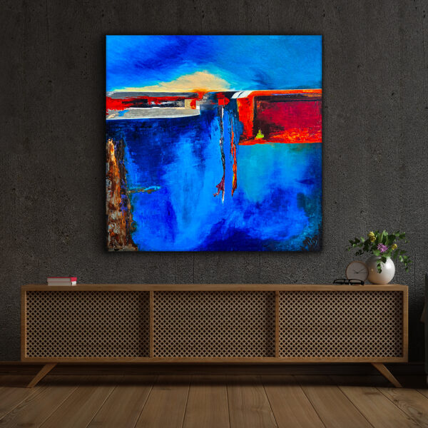 "Donde las aguas se encuentran con el cielo..." - foto interior