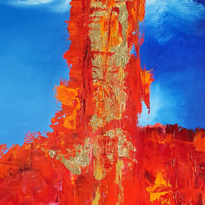 El cruce del Rubicón - foto de detalle