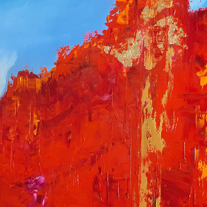 El cruce del Rubicón - foto de detalle