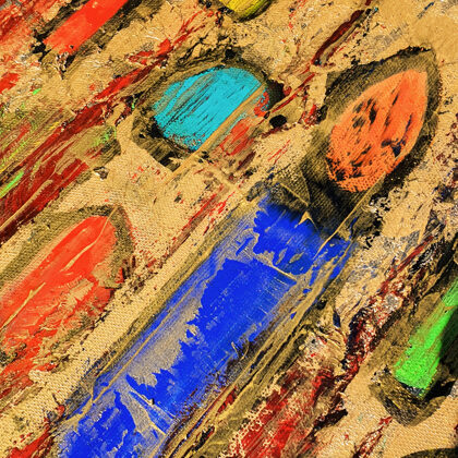 Cleopatra se presenta ante César - foto de detalle