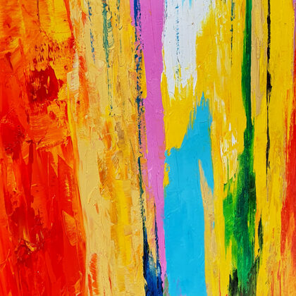 Las llamas del Muszeion - foto de detalle