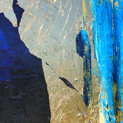 Las llamas del Muszeion - foto de detalle