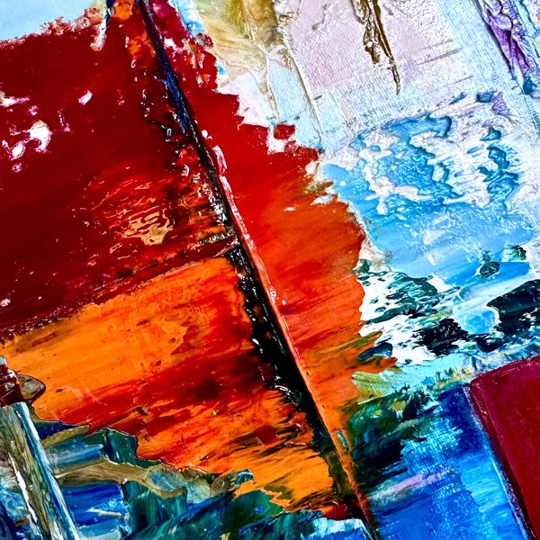 "And God Created Dark and Lightness" - detail photo